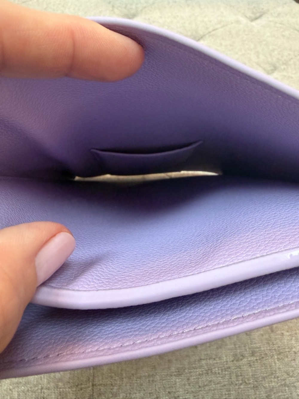 NWT TATCHA PORTFOLIO FOLDER PURPLE CASE - Picture 3 of 4